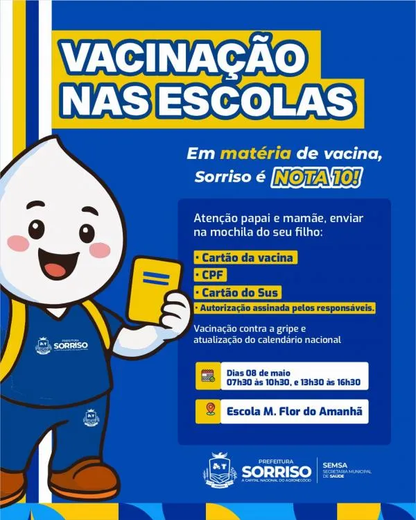 Foto: Reprodução/Prefeitura de Sorriso - MT
