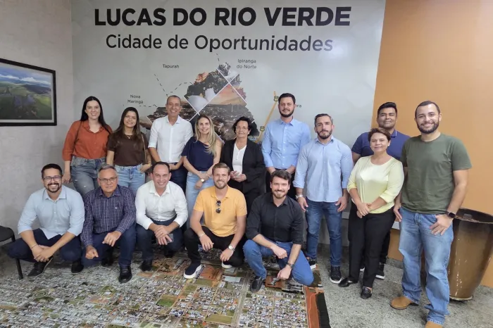 Referência: Comitiva de Rondônia visita Lucas do Rio Verde para conhecer modelo de desenvolvimento e agroindustrialização
