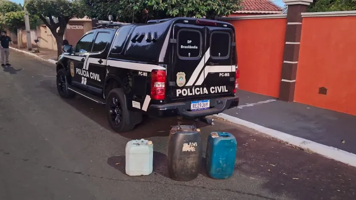 Durante operação contra organização criminosa e lavagem de dinheiro em Brasilândia, Policia Civil prende 10 pessoas e cumpre 13 mandados de busca e apreensão