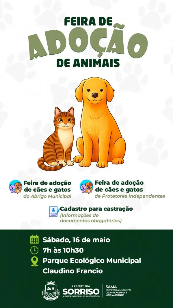 Foto: Reprodução/Prefeitura de Sorriso - MT