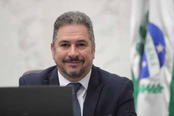 Deputado Gilson de Souza (PL). - Créditos: Orlando Kissner/Alep