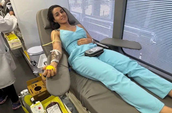 Servidores públicos reforçam solidariedade e impulsionam doações com unidade móvel do Hemosul