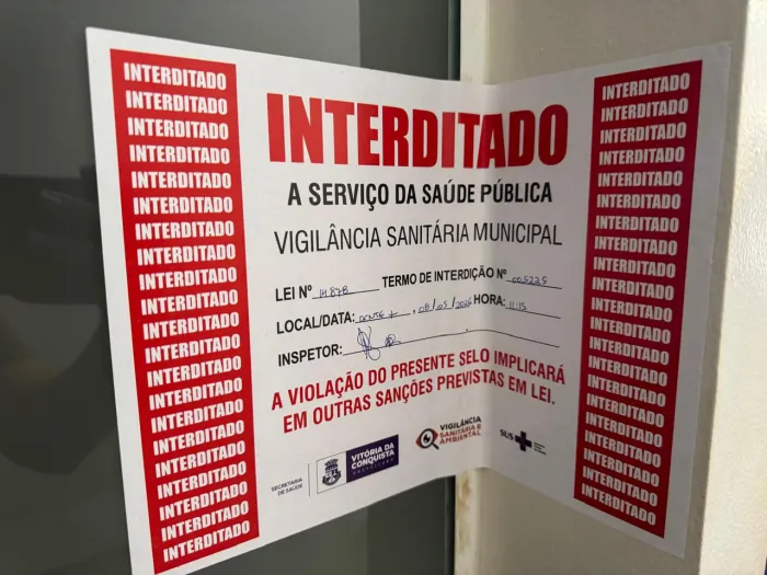 Vigilância Sanitária interdita três clínicas odontológicas em Vitória da Conquista por irregularidades sanitárias