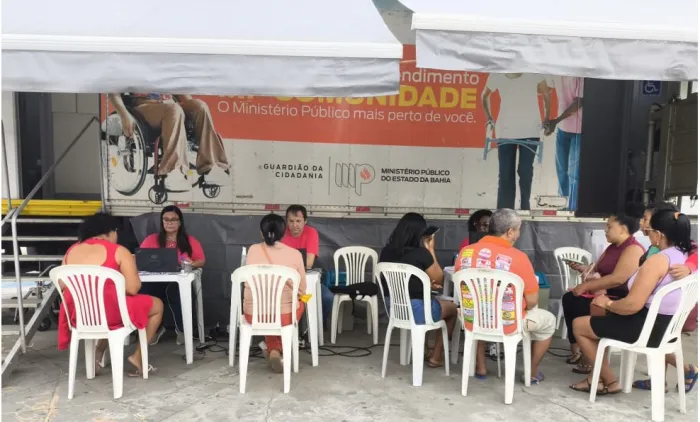 Ministério Publico da Bahia realiza mais de 100 atendimentos no município de Andorinha