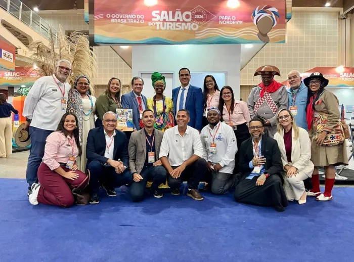 São João da Bahia e diversidade turística do estado são destaque no Salão do Turismo em Fortaleza