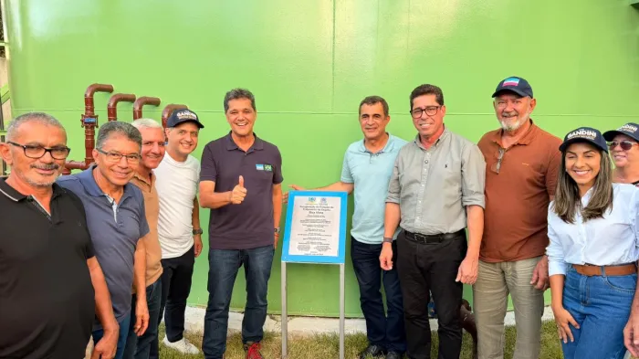 Governador entrega obras de saneamento e anuncia novos investimentos em Jaguaré