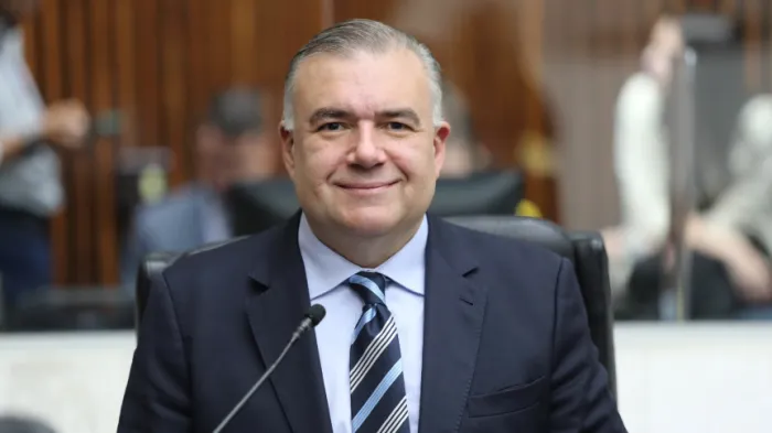 Deputado Ney Leprevost (Republicanos), proponente da solenidade. - Créditos: Valdir Amaral/Alep