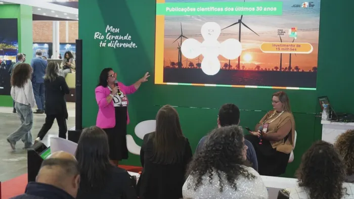 Em sua fala, a titular da Sema, Marjorie Kauffmann, reforçou o compromisso do Estado com o desenvolvimento sustentável -Foto: Igor de Almeida/Ascom Sema