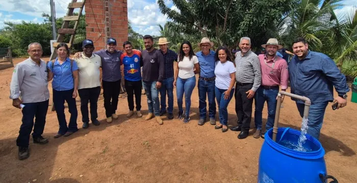  Equipe do deputado Jean Oliveira com representantes (Foto: Assessoria parlamentar)