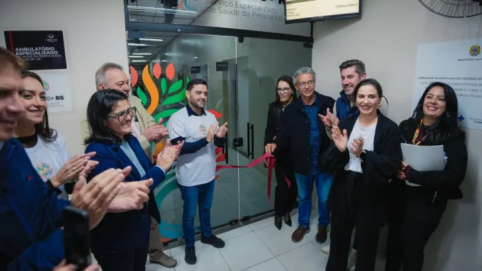 Gabriel destacou que investimentos representam novos equipamentos, ampliação da estrutura e oferta de serviços importantes -Foto: Joel Vargas/Ascom GVG