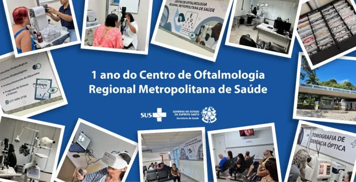 Centro de Oftalmologia do CRE Metropolitano celebra um ano de funcionamento com mais de 120 mil atendimentos