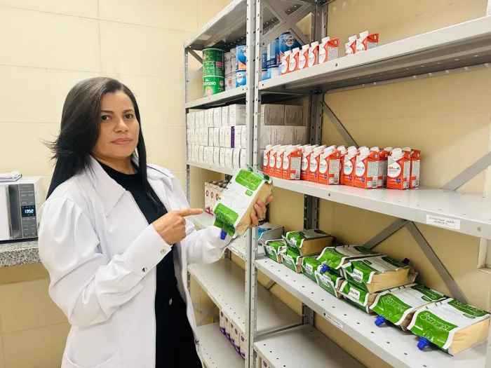 Jandy Gonçalves ressalta a importância do diagnóstico precoce e da alimentação segura para pacientes que considerados celíacos - Cláudia Valéria de Oliveira / Ascom HRPI