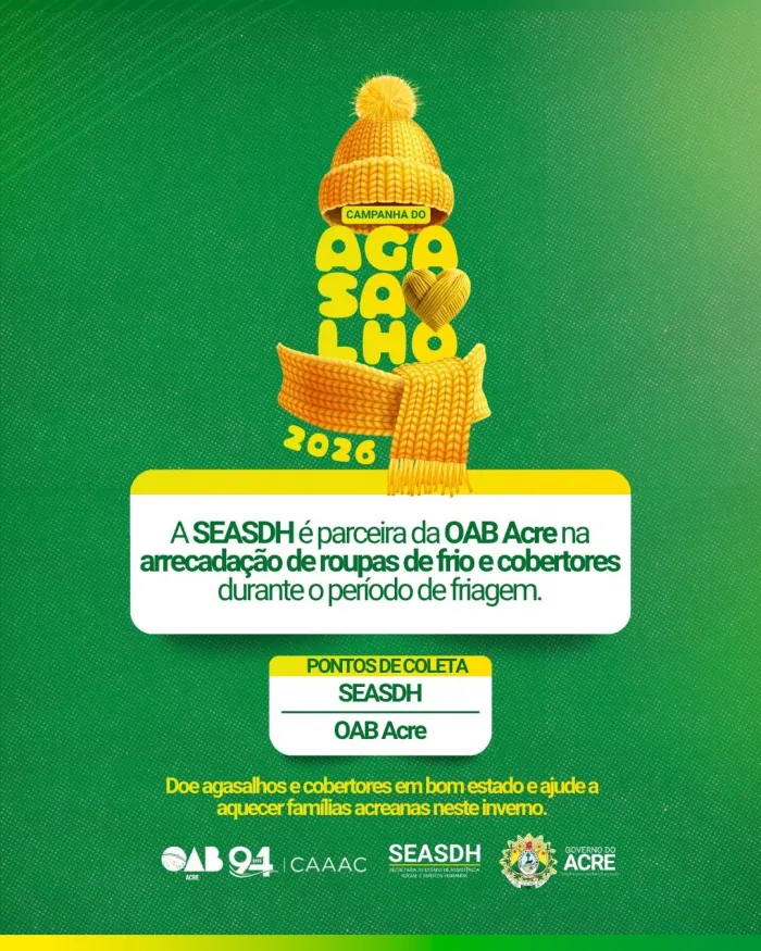 Foto: Reprodução/Secom Acre