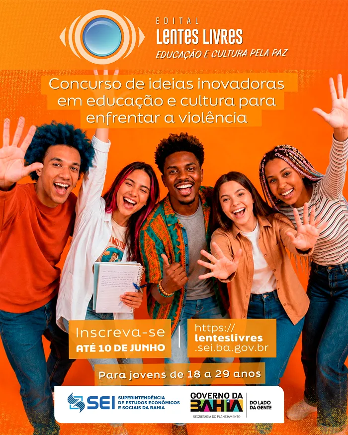 Concurso Lentes Livres mobiliza jovens de 21 municípios baianos pela cultura de paz