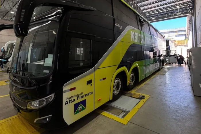  O novo ônibus executivo já foi adquirido oferecendo mais conforto, dignidade e segurança aos pacientes (Foto: Ricardo Barros)