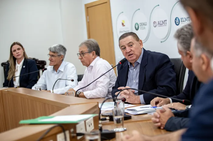 Audiência pública foi proposta pelo deputado Nininho e contou com a participação de deputados e prefeitosFoto: GILBERTO LEITE/SECRETARIA DE COMUNICAÇÃO SOCIAL