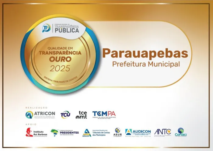 Foto: Reprodução/Prefeitura de Parauapebas - PA