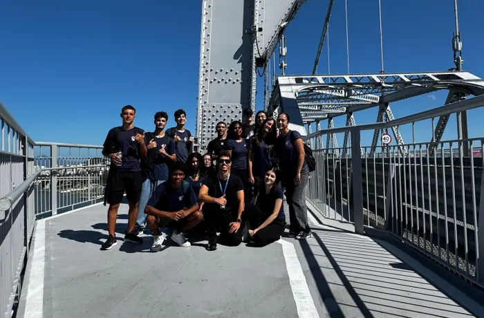 100 anos da Ponte Hercílio Luz: projeto do Instituto Estadual de Educação envolve história e estimula protagonismo estudantil