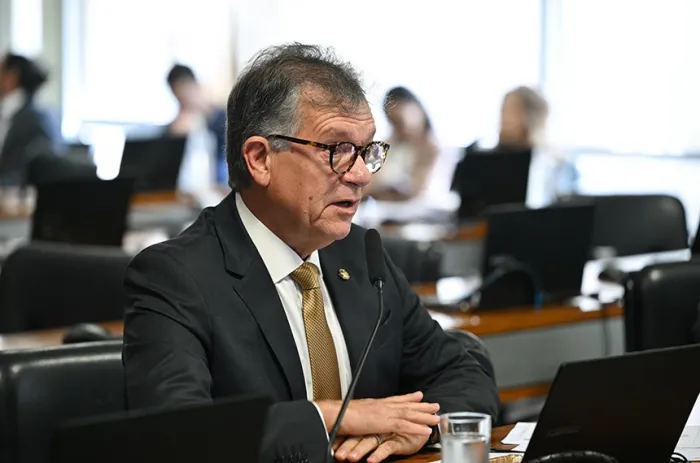 A CCJ aprovou o PL 2.511/2019, que trata da Reserva Santa Isabel, na forma de um substitutivo de Laércio Oliveira - Foto: Saulo Cruz/Agência Senado
