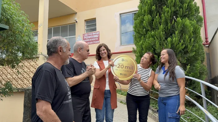 Governo de Minas entrega prêmio de R$ 20 mil da Nota Fiscal Mineira a lar de idosos em Esmeraldas