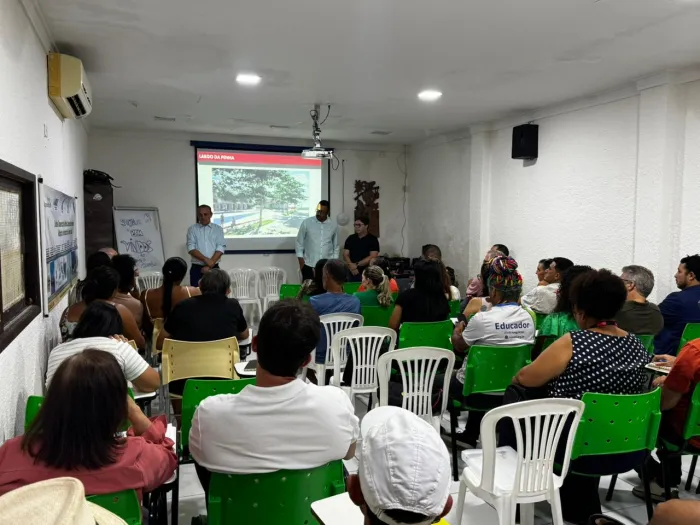 Reunião intersetorial debate ações integradas para preservação da Falésia da Penha e Rio do Cabelo