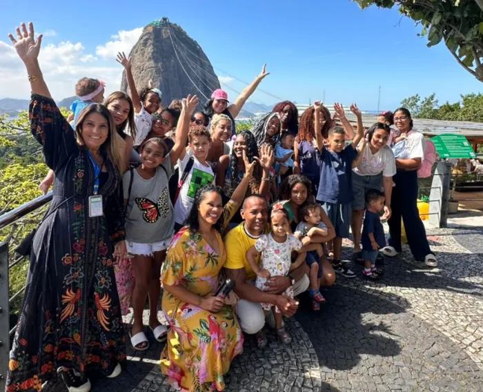 Ação faz parte da estratégia da SMAS para oferecer opões de lazer e cultura a famílias em vulnerabilidade. Foto: Divulgação/SMAS