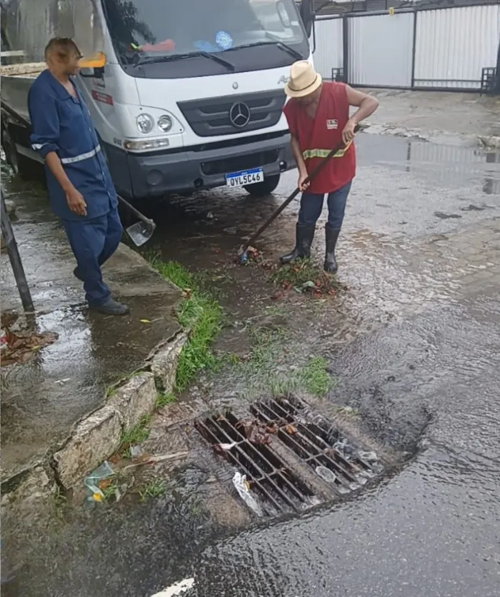 Seinfra intensifica serviços na rede de drenagem para evitar alagamentos durante chuvas intensas