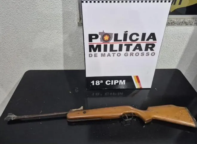 PM localiza e prende suspeito de agredir e ameaçar esposa em Nova Maringá