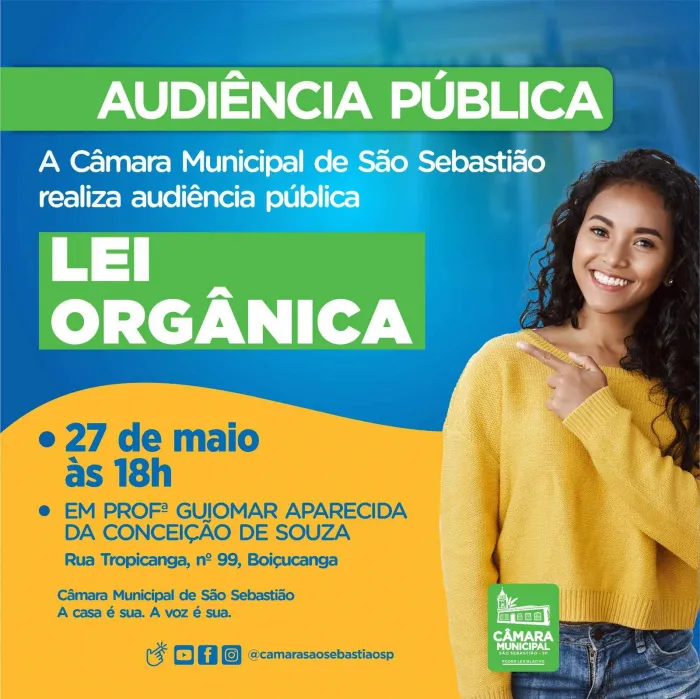 Foto: Reprodução/Câmara de São Sebastião - SP