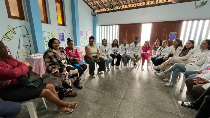 Gestantes que fazem pré-natal na Policlínica Admário participam de programação do Maio Materno