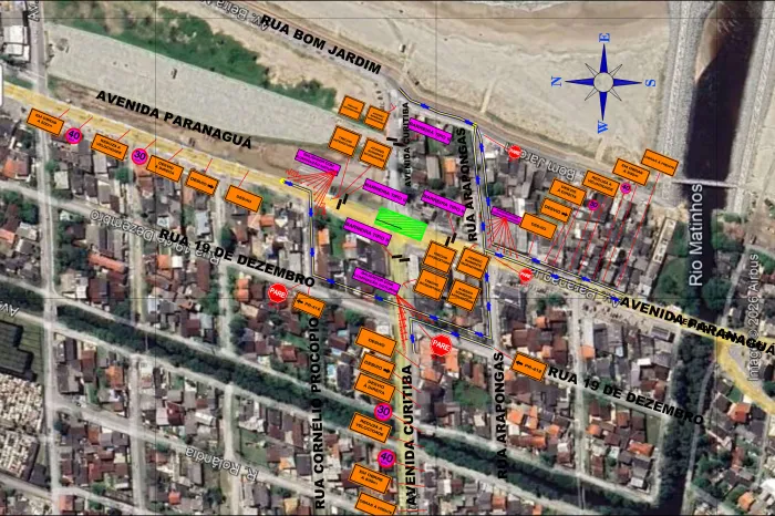 Duplicação da PR-412 em Matinhos entra na etapa de construção de novo viaduto