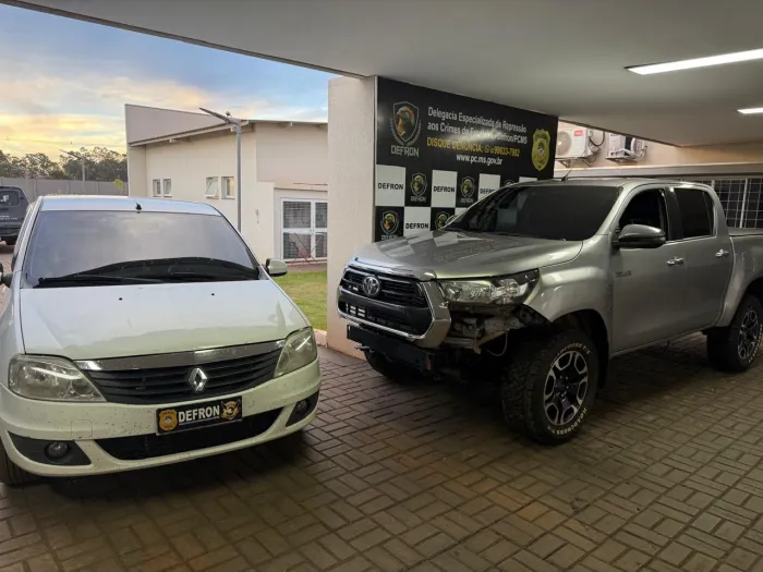 Polícia Civil recupera caminhonete furtada no Paraná e prende dois homens em Dourados