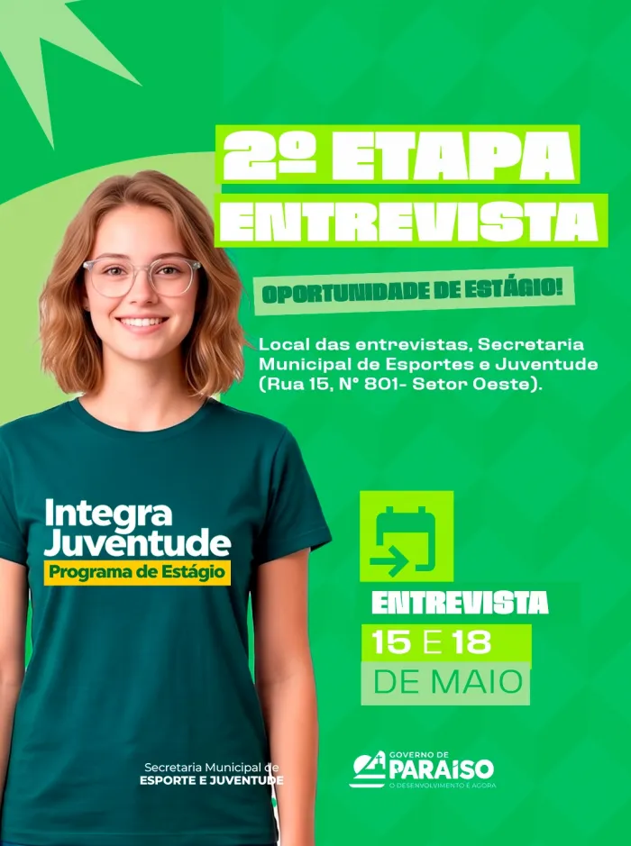 Foto: Reprodução/Prefeitura de Paraíso - TO
