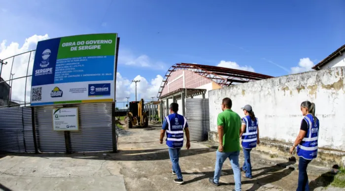 Sedurbi fiscaliza obras do ‘Acelera Sergipe’ e acompanha transformação nos municípios de Laranjeiras, Riachuelo e Malhador