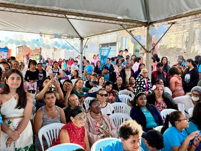 Cras Nossa Senhora Aparecida celebra 13 anos com ação comunitária no território