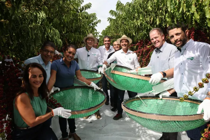 Governador abre oficialmente a colheita do café conilon no Espírito Santo