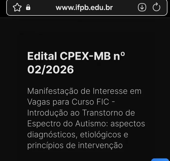 Foto: Reprodução/Prefeitura de João Pessoa - PB