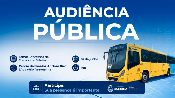 Concessão do transporte coletivo será analisada em audiência pública