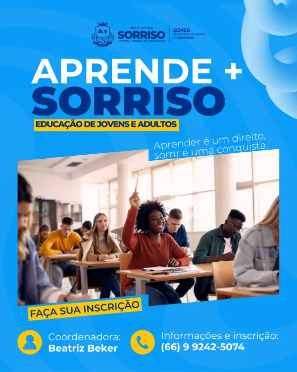 Foto: Reprodução/Prefeitura de Sorriso - MT