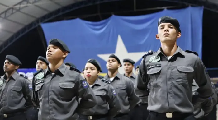Mais de 100 crianças e adolescentes participam neste ano do Programa Educacional Policial Militar Mirim, em Porto Velho