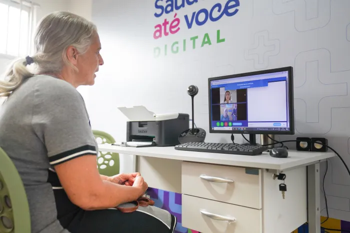 A sala de teleconsulta foi implantada na Unidade Básica de Saúde Varadouro I - Marco Antônio / Ascom Sesau