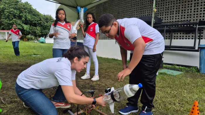Alunos da Rede Municipal participam das Olimpíadas Brasileiras de Foguetes, Astronomia e Astronáutica