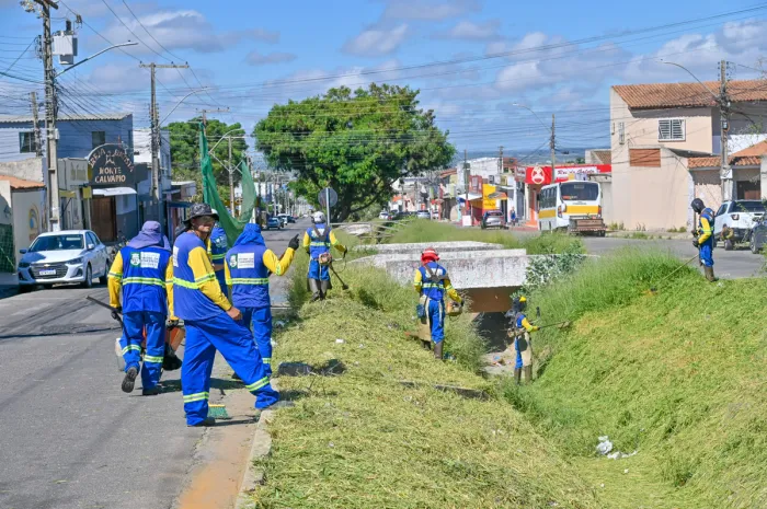 Sesep dá continuidade a serviços de limpeza com mutirões e poda de árvoes em toda a cidade