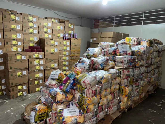 Funpapa recebe doações para famílias afetadas pela chuva