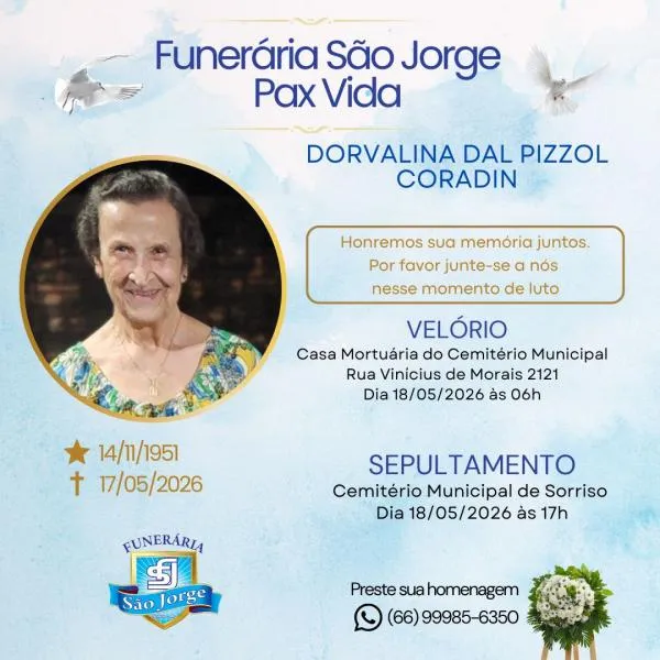 Foto: Reprodução/Prefeitura de Sorriso - MT
