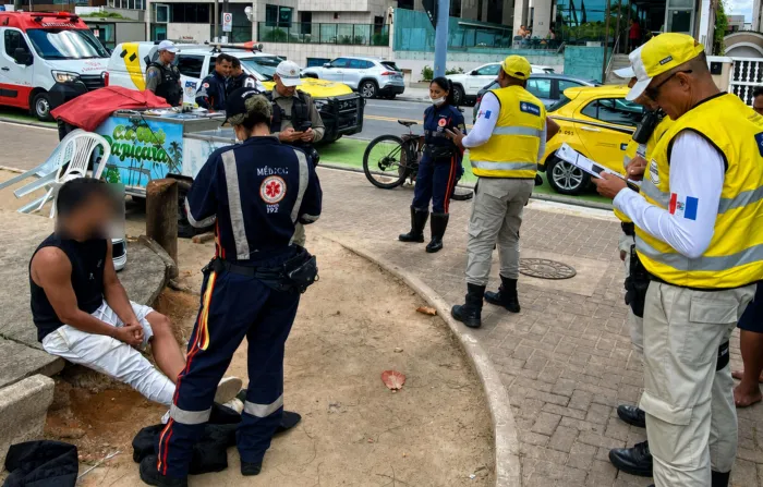 Policiais de trânsito ofereceram o teste do etilômetro ao motociclista, mas ele se recusou - Ascom Seprev
