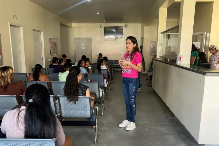 Projeto “Fala, Maria!” leva orientações sobre combate à violência contra a mulher ao Hospital Esaú Matos