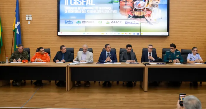  Evento fortaleceu o debate sobre integração institucional, segurança pública e ações estratégicas nas regiões de fronteira de Rondônia (Foto: Assessoria parlamentar)