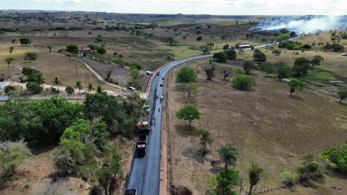 Revitalização da via garantiu maior segurança viária, encurtou distâncias e facilitou o escoamento da produção agrícola - Ascom DER