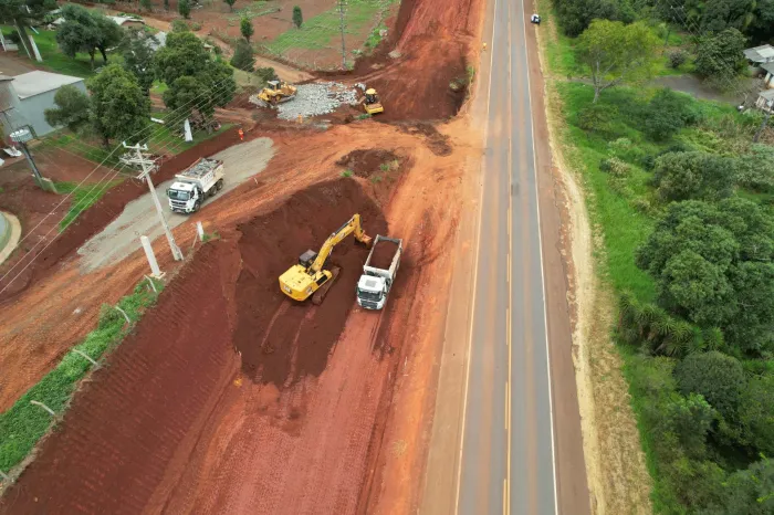 Duplicação: rodovia entre Turvo e Pitanga terá detonação de rochas nesta quinta-feira
